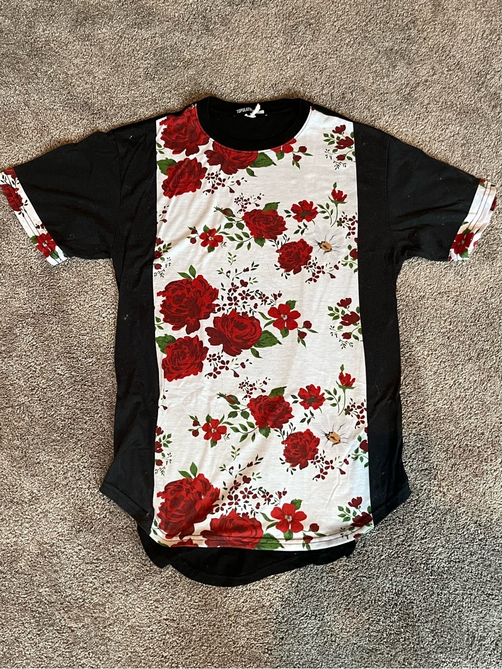 Authentic Topulation “Run for the Roses” Derby Tee, Large